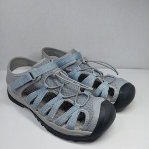 ZeroXposur Size 9 Ultimate Gray Outdoor Hiking Water Adventure Sandals Shoes